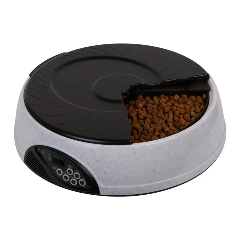 Automatic Cat & Dog Feeder - Timed Pet Food Dispenser with Portion Control